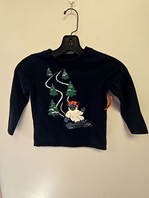 Blue Garanimals Long Sleeve Polar Bears Tshirt, 4T B