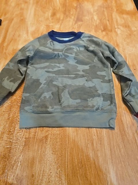 Green Camo Carters Longsleeve Shirt, 4T B