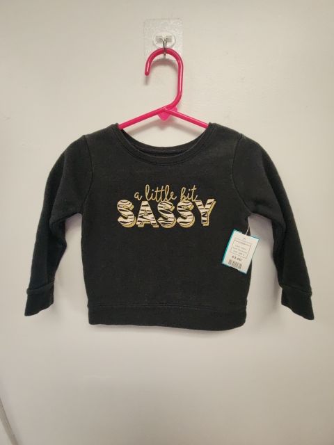 black Garanimals Sassy Sweatshirt, 18M G