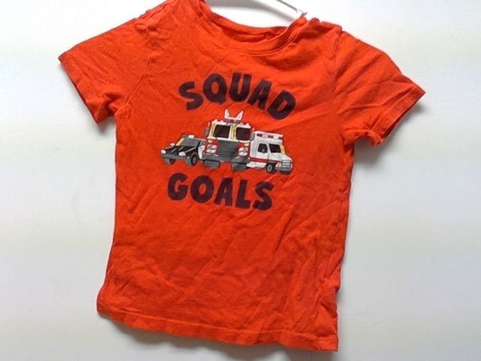 Red Old Navy Squad goals shirt, 5T B