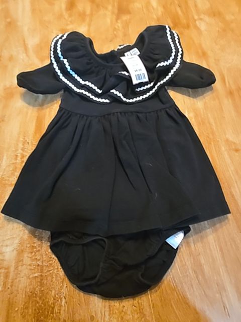 Black/White Janie And Jack Dress, 6M G