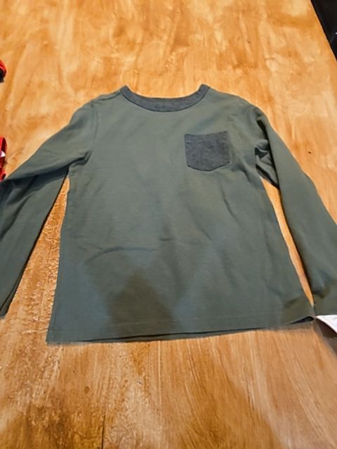 Green Wonder Nation Longsleeve Shirt, 5T B
