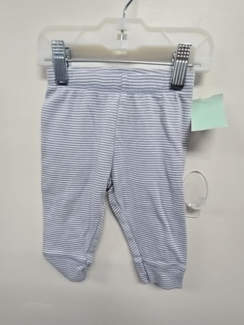 Blue/White Striped Carters Pants, 6M B