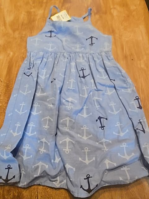 Blue Anchor Nautica Dress, 5T G