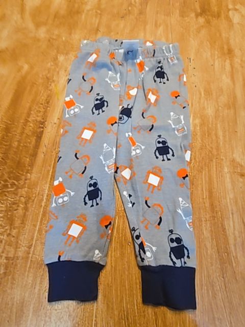 Orange/Navy/Grey  Gymboree Pjs, 6M B