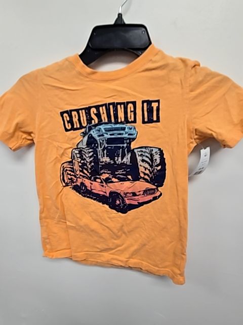 Orange Car/Truck OshKosh Shirt, 8 B