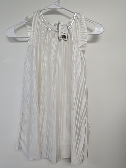 White/Silver OshKosh Dress, 5T G