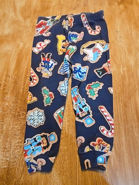 Navy Christmas Childrens Place Pjs, 18M B