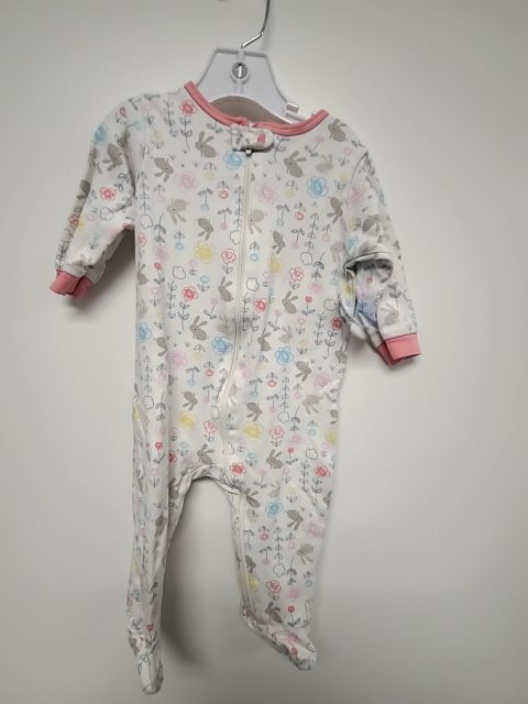 white Gerber Bunny Sleeper, 6M G