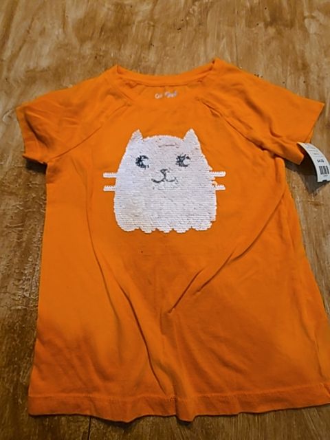 Orange Cat & Jack Shirt, 6 G