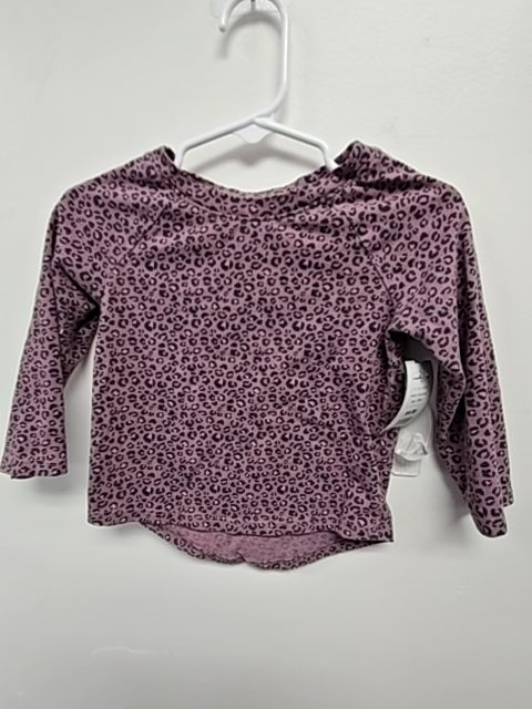 Purple Cheetah Cat & Jack Longsleeve Shirt, 18M G