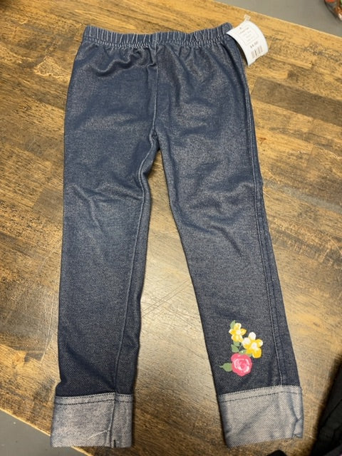 Blue  Leggings, 4T G