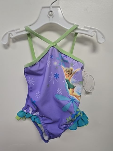 Purple/Green Tinkerbell Swim Suit, 2T G