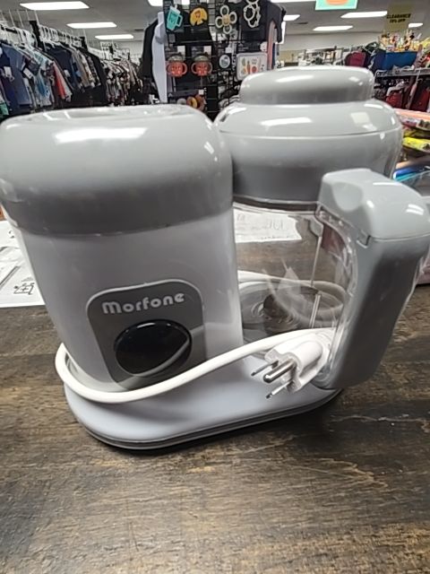 White/Grey Morfone Baby Food Maker