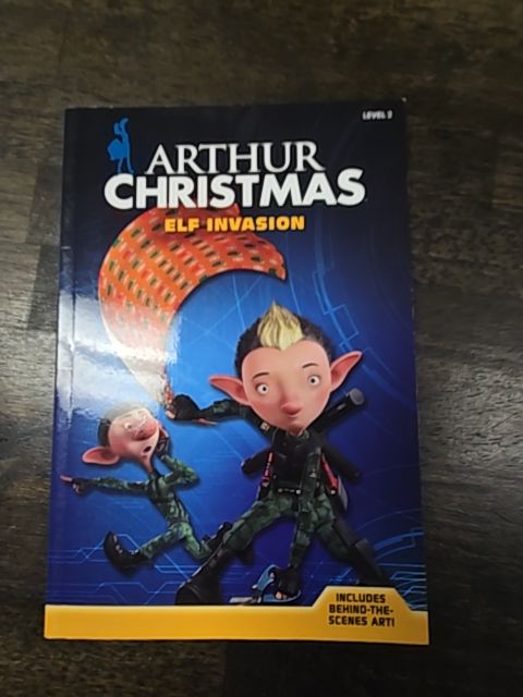 Arthur Christmas Elf Invasion Book