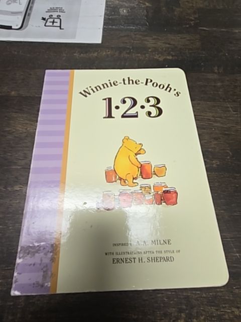 Winnie-The-Pooh's 123 Book