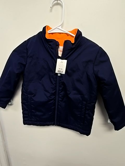 Navy Cat & Jack Coat, 5T B