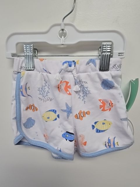White/Blue Fish Garanimals Shorts, 18M G