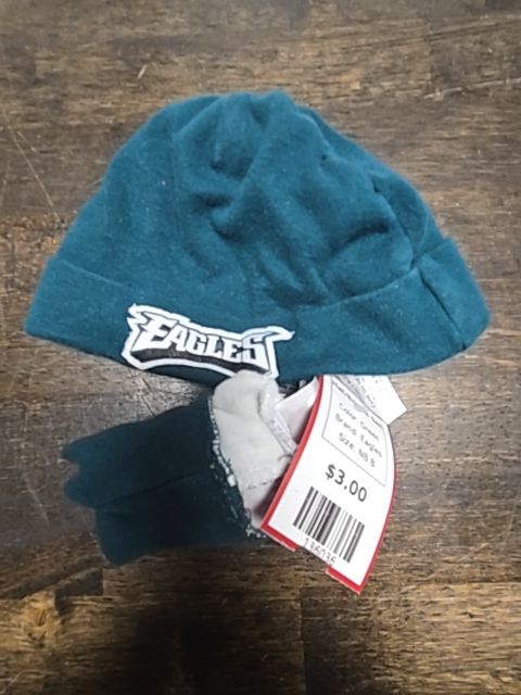 Green Eagles Hat/Bootie Set, NB B