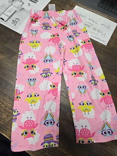 Pink Owl Night Life Pjs, 4T G
