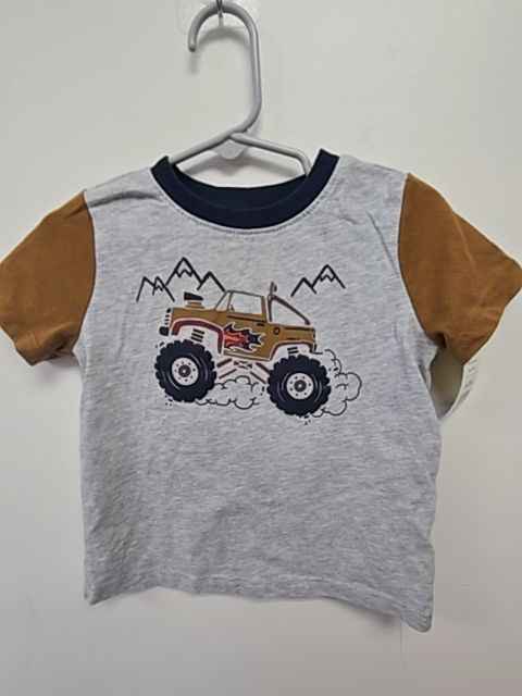 Grey/Brown/Navy Truck Garanimals Shirt, 18M B