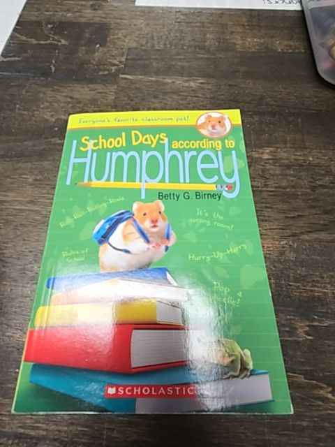 School Days According To Humphrey Book