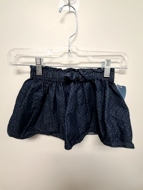 Navy Polka Dot OshKosh Skirt, 3T G