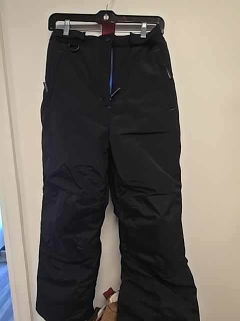 Black Amazon Essentials Snow Pants, 12 B
