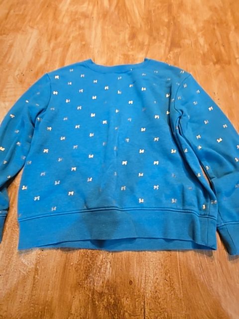 Blue/Gold Butterfly Cat & Jack Longsleeve Shirt, 8 G