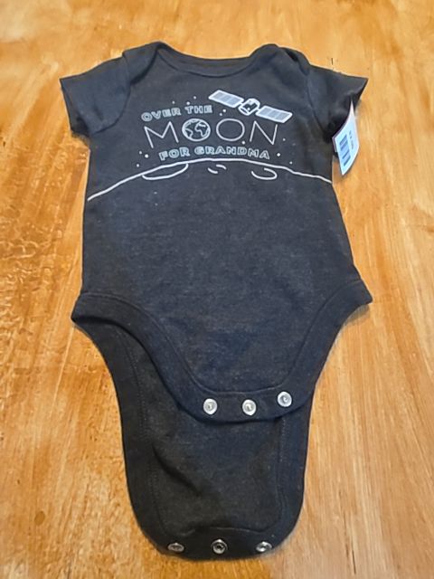 GreyOver The Moon Old Navy Onesie, 6M B