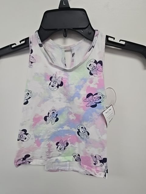 White/Purple/Blue/Green Minnie Jumping Bean Tank Top, 5T G