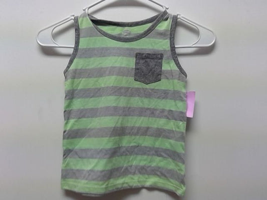 Grey/green stripe Old Navy Tank top, 5T B