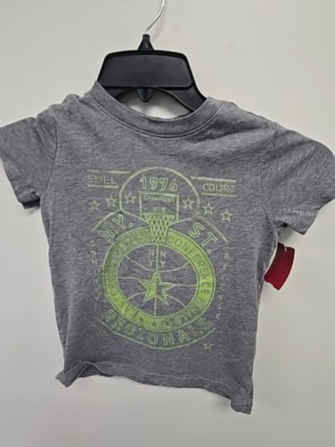 Grey/Green Basketball Cat & Jack Shirt, 4T B