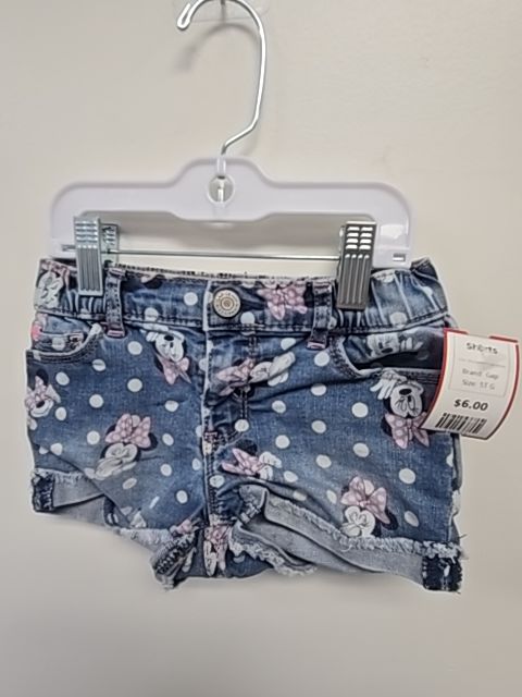 Blue Jean/Minnie Mouse Gap Shorts, 5T G