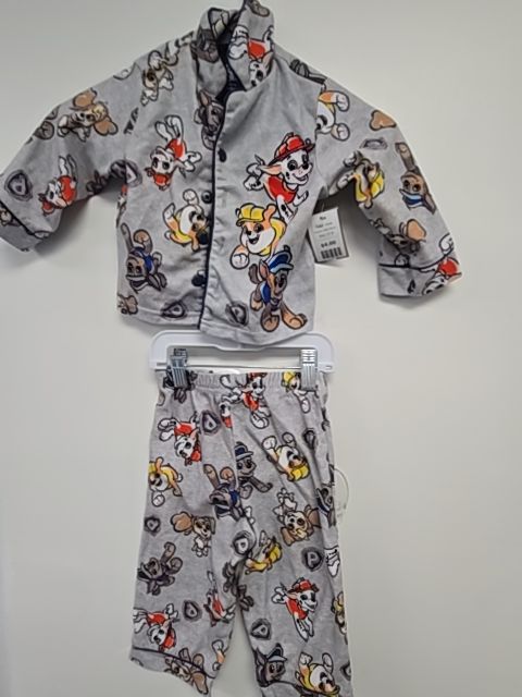 Grey Paw Patrol Pjs, 2T B