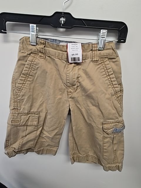 Tan Levis Shorts, 8 B