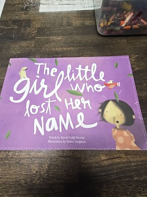 The Little Girl Who Lost Her Name Book