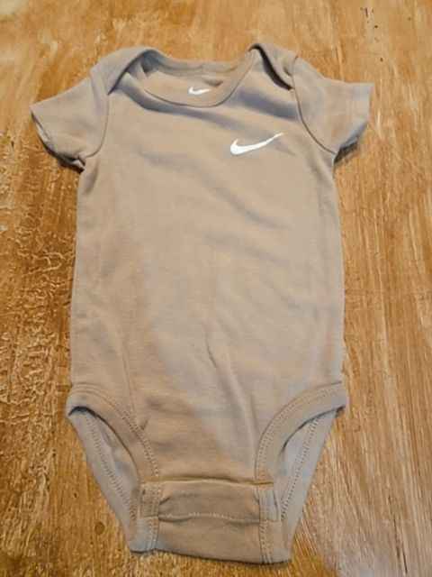 Tan Nike Onesie, 9M B
