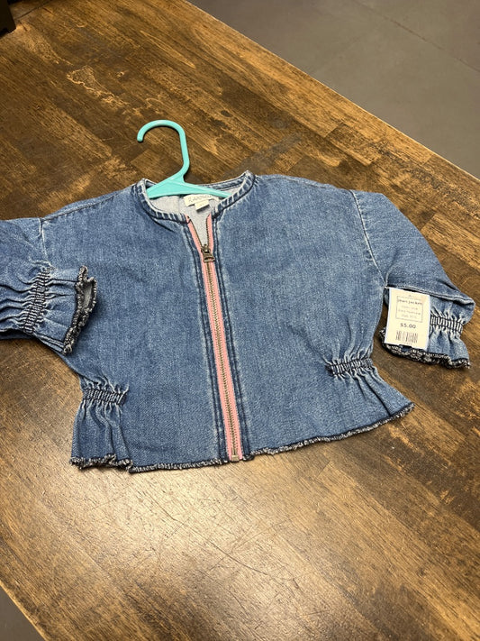 blue Flapdoodles Jean Jacket, 3T G