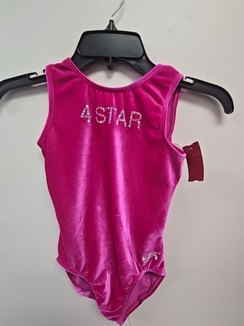 Pink 4 Star GK Gymnastics Leotard, 10 G