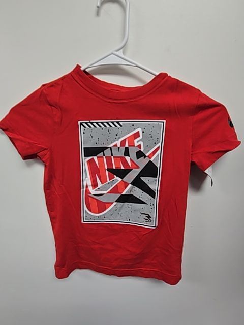 Red/Grey Nike Shirt, 5T B