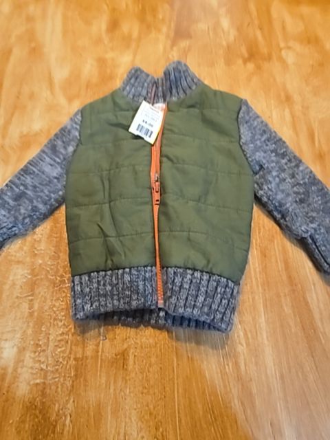 Green/Grey Cat & Jack Jacket, 18M B