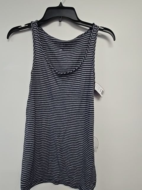 Navy/White Isabel Maternity Tank Top, Medium