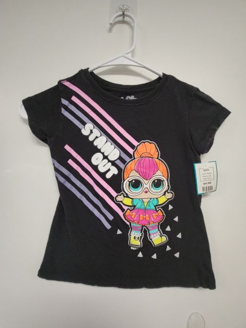 Black LOL Shirt, 4T G