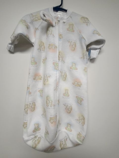 white carters Sleep Sak teddy bears, 3M G