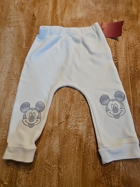 Yellow Mickey Disney Pants, 6M B