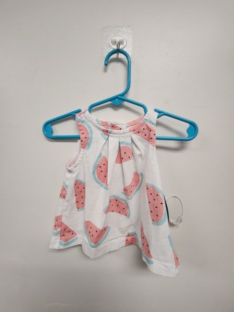 White/Watermelon Carters Shirt, 9M G
