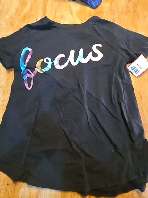 Black/Colorful Focus Athletic Works Shirt, 7 G