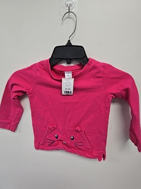 Pink Carters Longsleeve Shirt, 4T G