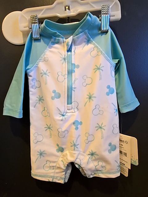 Blue Wonder nation One piece mickey mouse, NB B